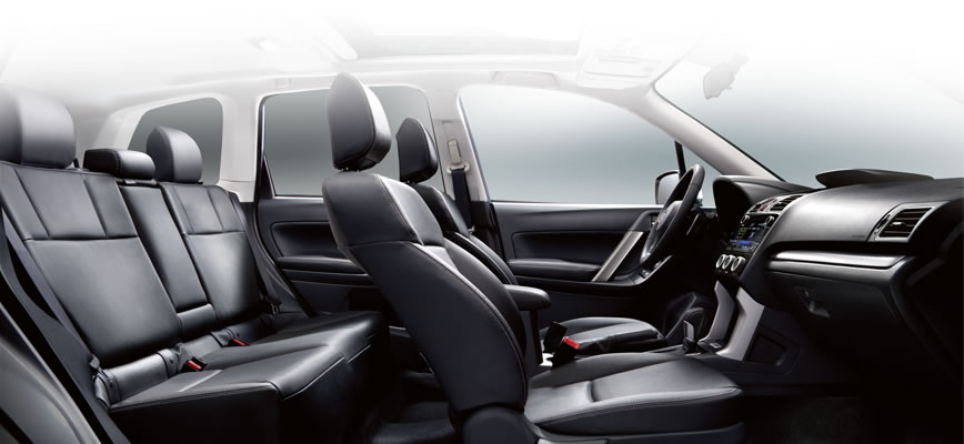 subaru forester interior