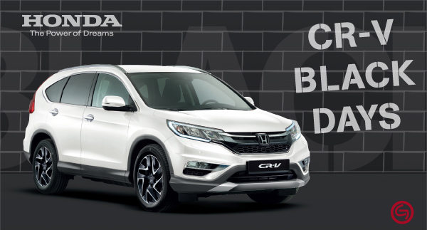Honda CR-V Black Days: 6000€ de descuento