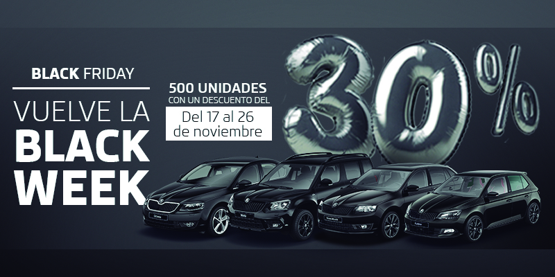 Descuentos Black Week Skoda Vizcaya