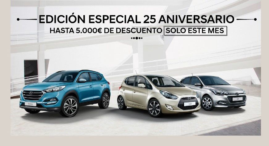 Comprate un Hyundai con 5.000€ de descuento