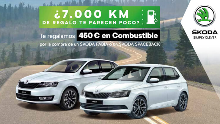 Skoda Ofertas Skoda combustible gratis