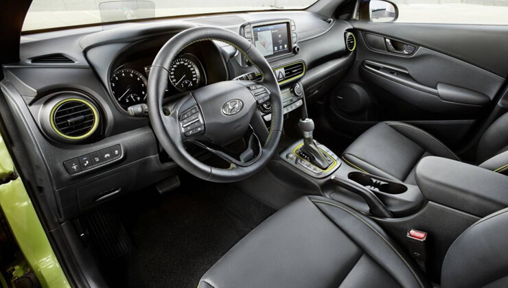 Hyundai Kona interior