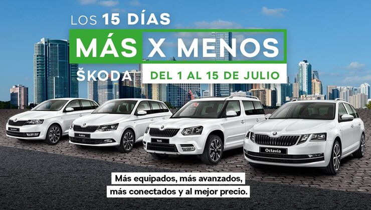 Oferta Skoda mas por menos comprar