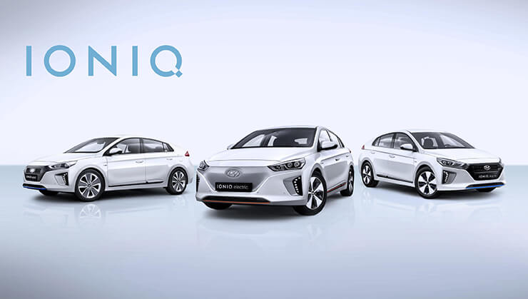 Gama Hyundai Ioniq coches electricos