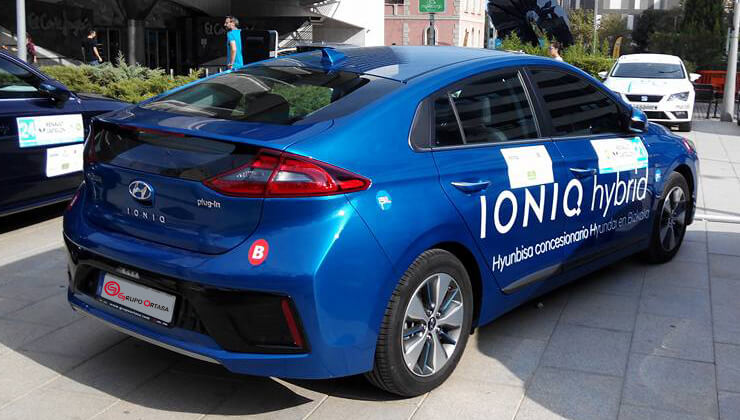 Hyundai Ioniq Eco Rally Valencia