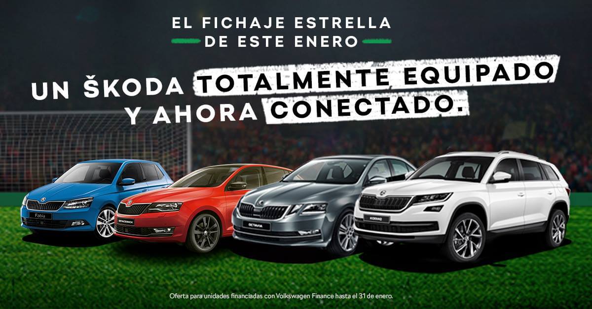 Gama Skoda oferta ficha enero 2018