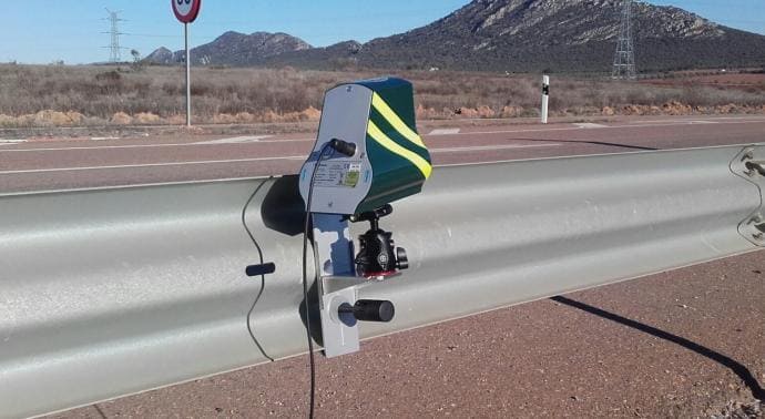 Nuevo radar Velolaser de la DGT