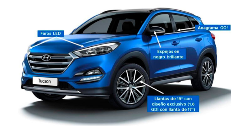 Hyundai Tucson serie especial Go!