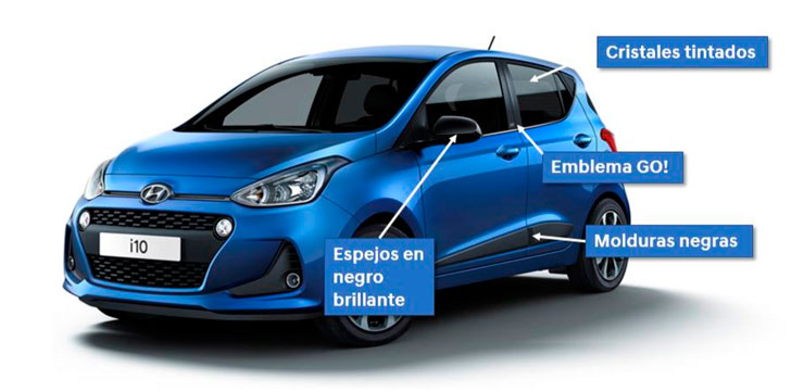 Hyundai i10 serie especial Go!