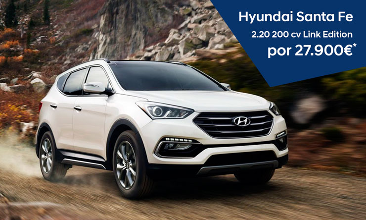 Hyundai Santa Fe por 27900 euros