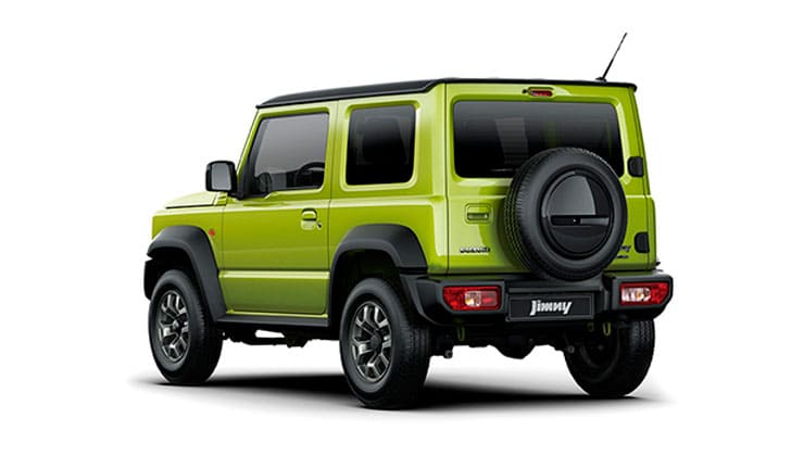 Nuevo Suzuki Jimny trasera