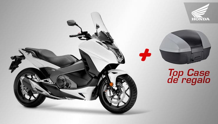 Oferta Honda Integra 750 top case regalo