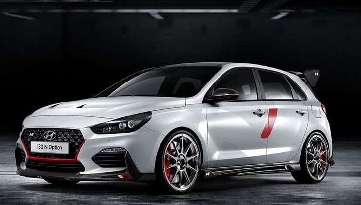 Hyundai i30 N Option Paris Motor Show 2018 frontal