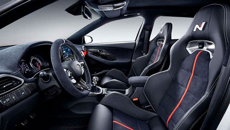 Hyundai i30 N Option Paris Motor Show 2018 interior