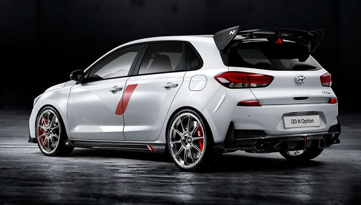Hyundai i30 N Option Paris Motor Show 2018 trasera