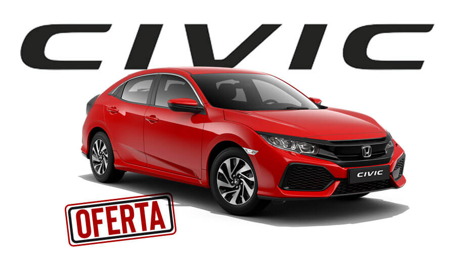 Oferta Honda Civic Turbo elegance 115 euros al mes