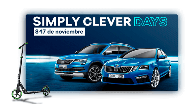 Ofertas Skoda Simply Clever Days