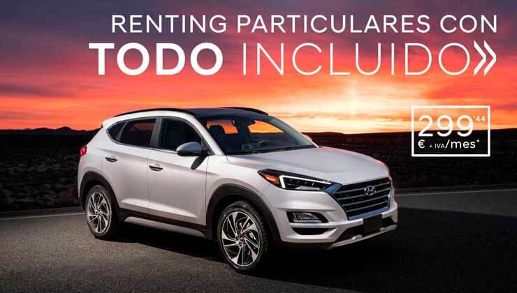 Oferta Hyundai Renting para Particulares Hyundai Tucson