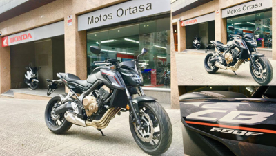 Oferta Honda CB650F matrícula gratis