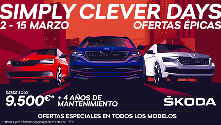 Ofertas Skoda Simply Clever Days 2020