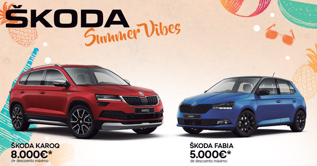 Ofertas Škoda Summer Vibes 2019