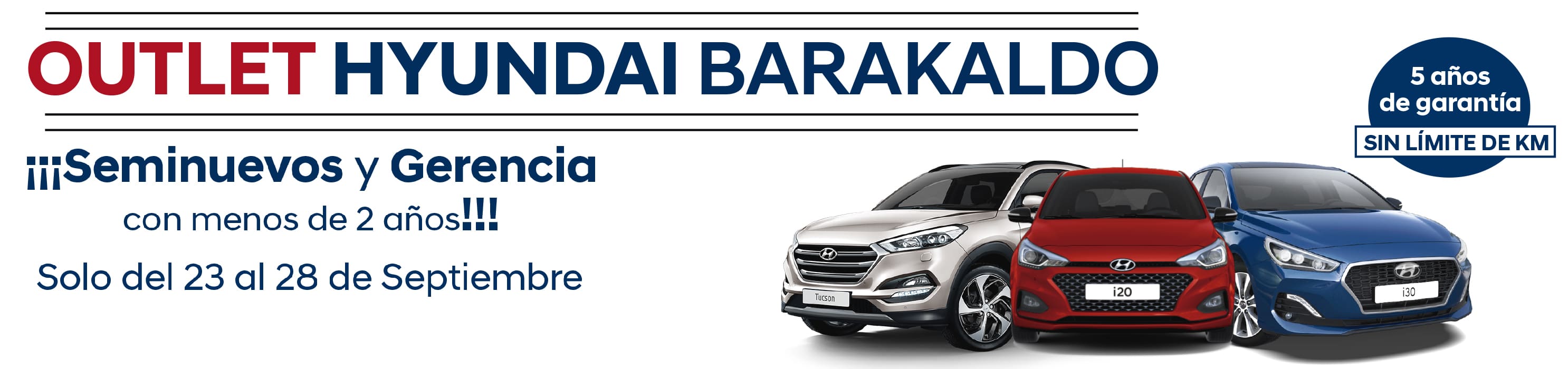 Oferta Outlet Hyundai Barakaldo