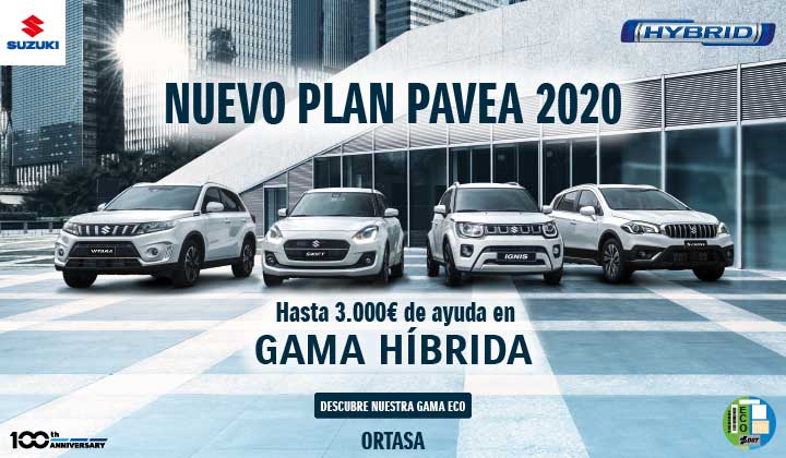 Oferta Suzuki Renove y no pagues hasta 2021