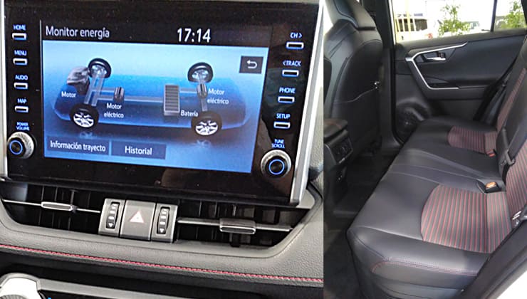 Suzuki Across 2020 interior